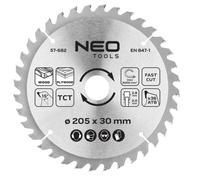 Disco sega widia 205 x 30 mm 36 denti 57-682