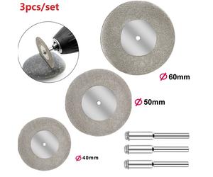 Disco seghetto circolare diamantato 40mm/50mm/60mm&asta di prolunga,per taglio l