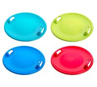 Disco Slittino da Neve 60x60x7 cm 1 Posto Snow Disk Sunny Vari Colori