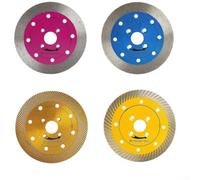 Disco Smeriglio 115mm Per Piastrelle Porcellanato(C) | Bordo turbo sottile, taglio su marmo e per granito, finitura liscia schegge, uso versatile