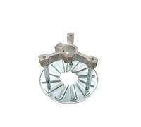 Disco stabilizzatore di fiamma for bruciatore OD102MM, metanolo, diesel, singolo/doppio/tre fori, vortice d'aria for bruciatore a gasolio for caldaia(Red)