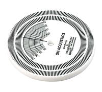 Disco stroboscopico per giradischi in vinile professionale, rilevatore di