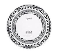 Disco stroboscopico per giradischi LP Stroboscopio Mat Calibration Disc LP Giradischi Calibration Disc Rilevamento della velocità di rotazione per giradischi