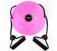 Disco torcente modellante per il corpo, esercizio a disco sussurro in vita, disco di torsione per modellare il corpo, disco dimagrante per la vita a casa, esercizio sussurro in vita (colore: rosa)
