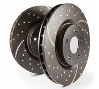 Disco Turbo Groove EBC GD1358 Posteriore Assale