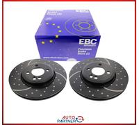 Disco Turbogroove Anteriore EBC Per Mini R55 R56 R57 R58 R59