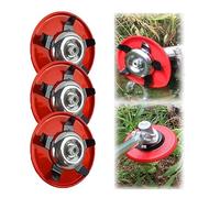 Disco universale per diserbo aggiornato 2025, testa di ricambio a una lama, piastra multifunzione per tagliare erbacce (3 pezzi)