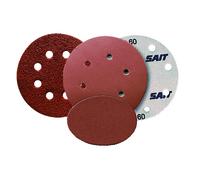 Disco Velcrato Sait D-Saitac-Vel Tipo AW-D Ø 150 mm Grana 40 Sait Utensileria el