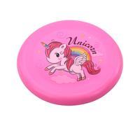 Disco volante Frisbee Unicorno rosa