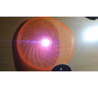 Disco Volante Morbido Con Luce Colorata Giocattolo Per Esterni Sport All'Aperto