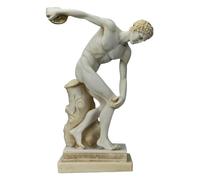 Discobolus - Statua greco-romana a forma di atleta di disco, 30 cm
