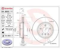 Discofreno 09.8952.11 BREMBO per BMW
