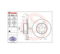 Discofreno 360406008900 MAGNETI MARELLI per RENAULT OPEL NISSAN