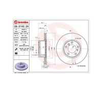 Discofreno 360406015700 MAGNETI MARELLI per BMW