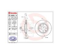 Magneti Marelli Disco freno 360406018700 anteriore ventilato