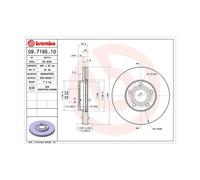 Magneti Marelli Disco Freno Anteriore Vw Df0500