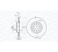 Magneti Marelli Disco Freno Vw Touran Dfv0506