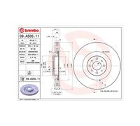 Discofreno 360406072400 MAGNETI MARELLI per LANCIA