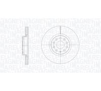 MAGNETI MARELLI disco freno 361302040126 ventilato diametro 312 spessore 25 mm 5 fori