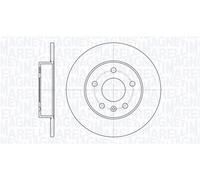 MAGNETI MARELLI 361302040141 Disco freno
