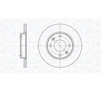 MAGNETI MARELLI 361302040147 Disco freno