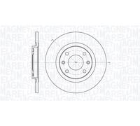 Magneti Marelli Disco Freno Ant. Citroen Berlingo/ Peuge Mbd0149