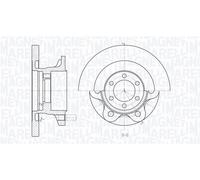 Magneti Marelli Disco Freno Iveco Daily (I-Ii) 35.8 Mbd0157