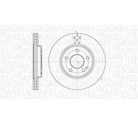 Magneti Marelli Dischi freno 361302040176 Coppia (2 pz) per MB A CLASS (W169) 200 T