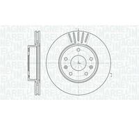 MAGNETI MARELLI 361302040188 Disco freno