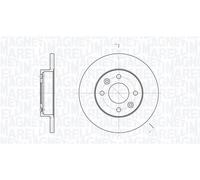 MAGNETI MARELLI 361302040191 Disco freno