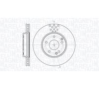 Discofreno 361302040194 MAGNETI MARELLI per MERCEDES-BENZ