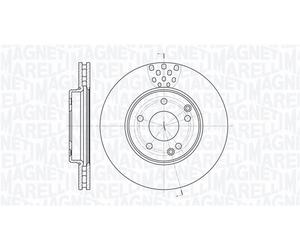 Discofreno 361302040194 MAGNETI MARELLI per MERCEDES-BENZ