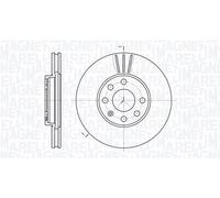 Discofreno 361302040212 MAGNETI MARELLI per OPEL