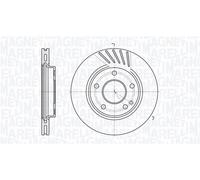 Magneti Marelli Disco Freno Mercedes A Class (W168) Mbd0214
