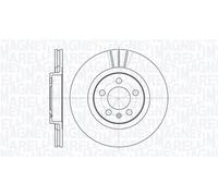 Discofreno 361302040218 MAGNETI MARELLI per AUDI VW SEAT SKODA