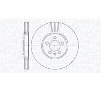 Discofreno 361302040222 MAGNETI MARELLI per AUDI VW SEAT SKODA