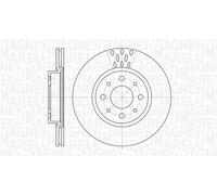 MAGNETI MARELLI disco freno 361302040234 ventilato diametro 257 spessore 20 mm 4 fori