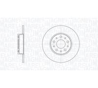 Discofreno 361302040379 MAGNETI MARELLI per FIAT
