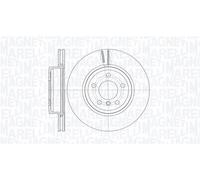 MAGNETI MARELLI 361302040468 Disco freno
