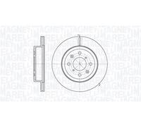 Magneti Marelli Disco freno 361302040476 singolo anteriore ventilato per Opel Subaru Suzuki