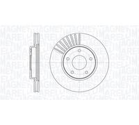 Magneti Marelli Disco freno 361302040618 anteriore ventilato Nissan 2 pz