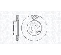 Discofreno 361302040680 MAGNETI MARELLI per MERCEDES-BENZ