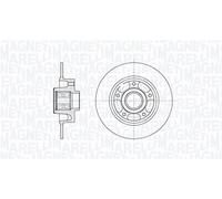 Discofreno 361302040683 MAGNETI MARELLI per RENAULT