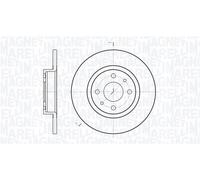 Discofreno 361302040716 MAGNETI MARELLI per FIAT ALFA ROMEO LANCIA