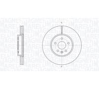 MAGNETI MARELLI 361302040784 Disco freno