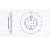 Discofreno 361302040786 MAGNETI MARELLI per RENAULT DACIA SMART