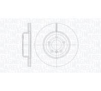 Discofreno 361302040799 MAGNETI MARELLI per BMW