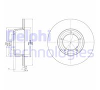 Discofreno BG2297 DELPHI per LAND ROVER