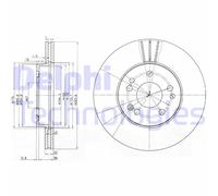 Discofreno BG2345 DELPHI per MERCEDES-BENZ