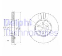 Discofreno BG2729 DELPHI per VW AUDI SEAT